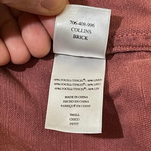 Rails Collins Pink Utility Jacket Size Small - Picture 6 of 7